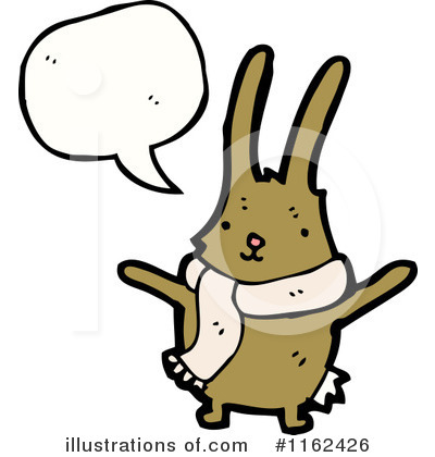 Royalty-Free (RF) Rabbit Clipart Illustration by lineartestpilot - Stock Sample #1162426