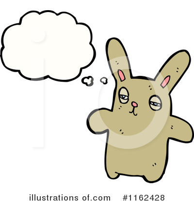 Royalty-Free (RF) Rabbit Clipart Illustration by lineartestpilot - Stock Sample #1162428