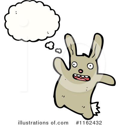 Royalty-Free (RF) Rabbit Clipart Illustration by lineartestpilot - Stock Sample #1162432