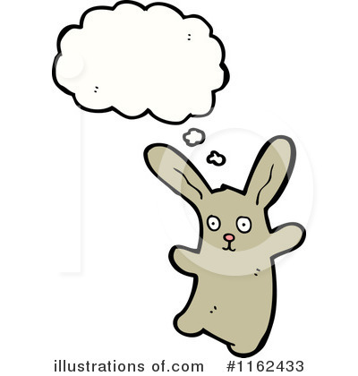 Royalty-Free (RF) Rabbit Clipart Illustration by lineartestpilot - Stock Sample #1162433