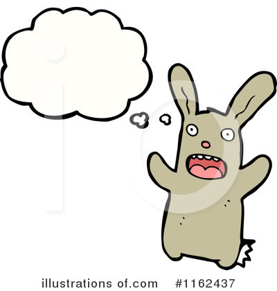 Royalty-Free (RF) Rabbit Clipart Illustration by lineartestpilot - Stock Sample #1162437