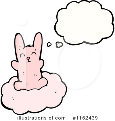 Royalty-Free (RF) Rabbit Clipart Illustration by lineartestpilot - Stock Sample #1162439