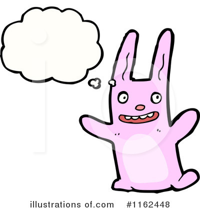 Royalty-Free (RF) Rabbit Clipart Illustration by lineartestpilot - Stock Sample #1162448