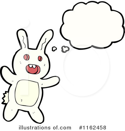 Royalty-Free (RF) Rabbit Clipart Illustration by lineartestpilot - Stock Sample #1162458