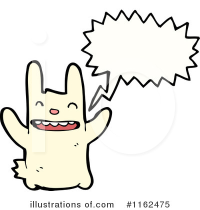 Royalty-Free (RF) Rabbit Clipart Illustration by lineartestpilot - Stock Sample #1162475