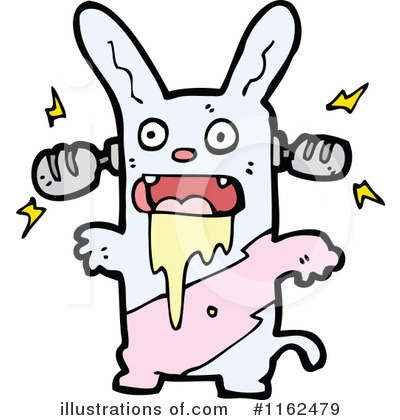 Royalty-Free (RF) Rabbit Clipart Illustration by lineartestpilot - Stock Sample #1162479
