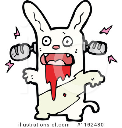 Royalty-Free (RF) Rabbit Clipart Illustration by lineartestpilot - Stock Sample #1162480