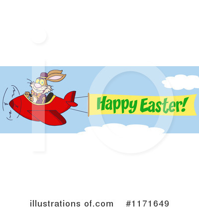 Royalty-Free (RF) Rabbit Clipart Illustration by Hit Toon - Stock Sample #1171649