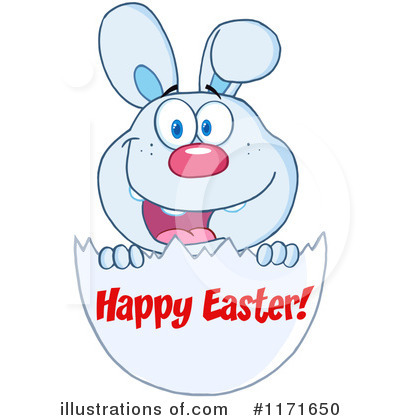 Royalty-Free (RF) Rabbit Clipart Illustration by Hit Toon - Stock Sample #1171650