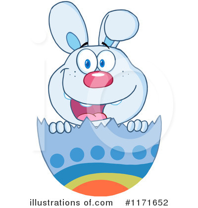 Royalty-Free (RF) Rabbit Clipart Illustration by Hit Toon - Stock Sample #1171652