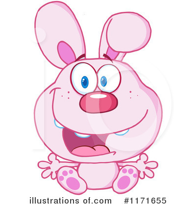 Royalty-Free (RF) Rabbit Clipart Illustration by Hit Toon - Stock Sample #1171655
