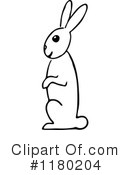 Rabbit Clipart #1180204 by Prawny Vintage