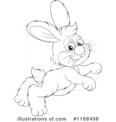 Royalty-Free (RF) Rabbit Clipart Illustration by Alex Bannykh - Stock Sample #1188498