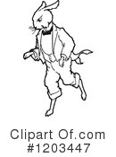 Rabbit Clipart #1203447 by Prawny Vintage