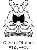 Rabbit Clipart #1204403 by Cory Thoman