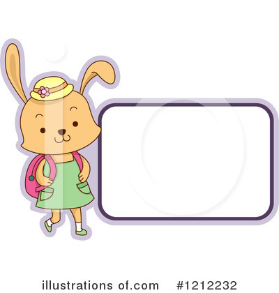 Royalty-Free (RF) Rabbit Clipart Illustration by BNP Design Studio - Stock Sample #1212232