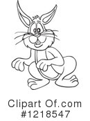 Rabbit Clipart #1218547 by LaffToon