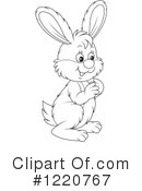 Rabbit Clipart #1220767 by Alex Bannykh