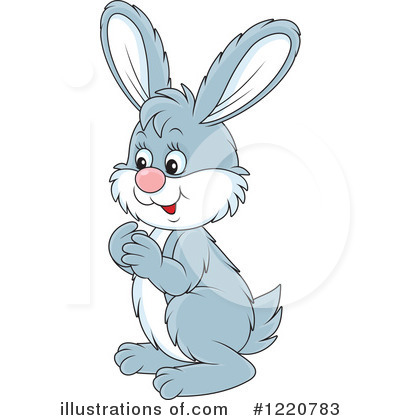 Royalty-Free (RF) Rabbit Clipart Illustration by Alex Bannykh - Stock Sample #1220783