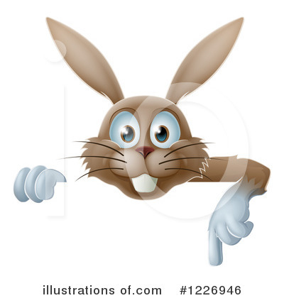 Royalty-Free (RF) Rabbit Clipart Illustration by AtStockIllustration - Stock Sample #1226946
