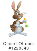 Rabbit Clipart #1228043 by AtStockIllustration