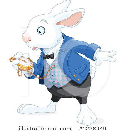 Royalty-Free (RF) Rabbit Clipart Illustration by Pushkin - Stock Sample #1228049