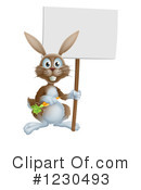 Rabbit Clipart #1230493 by AtStockIllustration