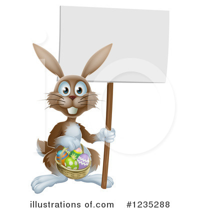 Royalty-Free (RF) Rabbit Clipart Illustration by AtStockIllustration - Stock Sample #1235288