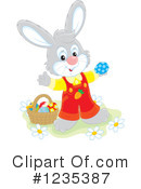 Rabbit Clipart #1235387 by Alex Bannykh