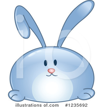 Royalty-Free (RF) Rabbit Clipart Illustration by yayayoyo - Stock Sample #1235692