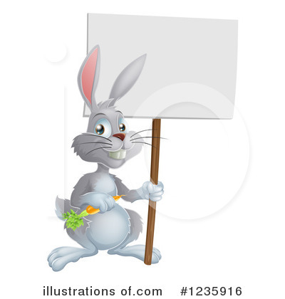 Royalty-Free (RF) Rabbit Clipart Illustration by AtStockIllustration - Stock Sample #1235916