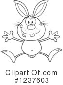 Rabbit Clipart #1237603 by Hit Toon
