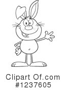 Rabbit Clipart #1237605 by Hit Toon