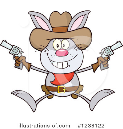 Royalty-Free (RF) Rabbit Clipart Illustration by Hit Toon - Stock Sample #1238122