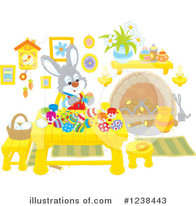 Royalty-Free (RF) Rabbit Clipart Illustration by Alex Bannykh - Stock Sample #1238443
