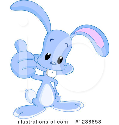 Royalty-Free (RF) Rabbit Clipart Illustration by yayayoyo - Stock Sample #1238858