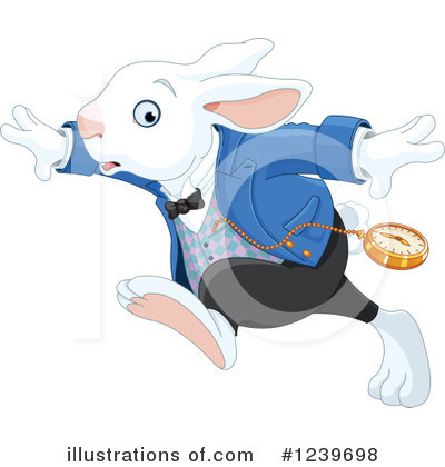 Royalty-Free (RF) Rabbit Clipart Illustration by Pushkin - Stock Sample #1239698