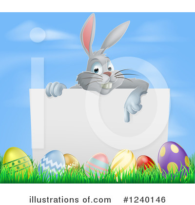 Royalty-Free (RF) Rabbit Clipart Illustration by AtStockIllustration - Stock Sample #1240146
