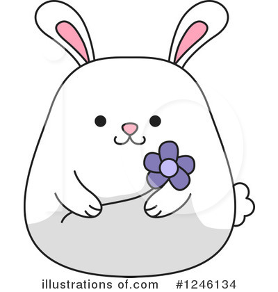 Royalty-Free (RF) Rabbit Clipart Illustration by BNP Design Studio - Stock Sample #1246134