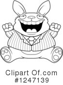 Rabbit Clipart #1247139 by Cory Thoman