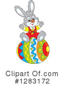 Rabbit Clipart #1283172 by Alex Bannykh