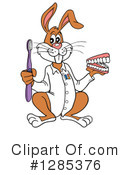 Rabbit Clipart #1285376 by LaffToon