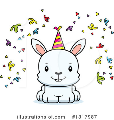 Royalty-Free (RF) Rabbit Clipart Illustration by Cory Thoman - Stock Sample #1317987