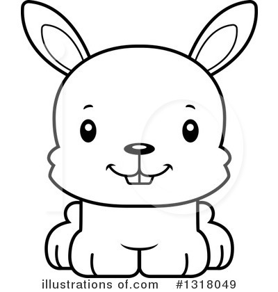 Royalty-Free (RF) Rabbit Clipart Illustration by Cory Thoman - Stock Sample #1318049