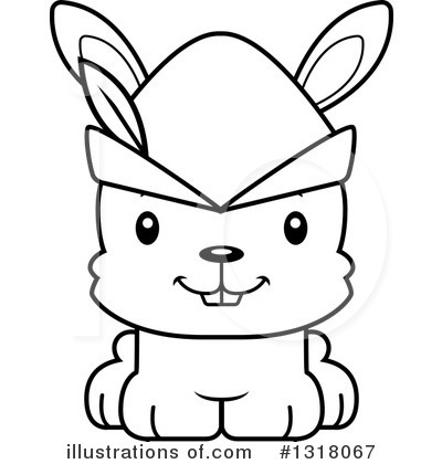 Royalty-Free (RF) Rabbit Clipart Illustration by Cory Thoman - Stock Sample #1318067