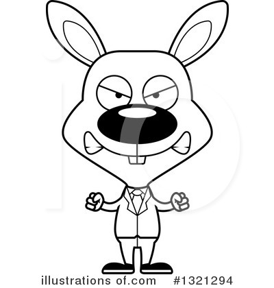 Royalty-Free (RF) Rabbit Clipart Illustration by Cory Thoman - Stock Sample #1321294