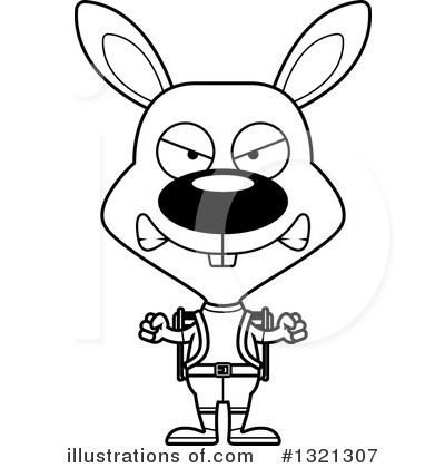 Royalty-Free (RF) Rabbit Clipart Illustration by Cory Thoman - Stock Sample #1321307