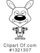 Rabbit Clipart #1321307 by Cory Thoman