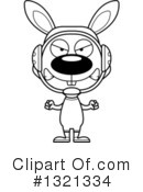 Rabbit Clipart #1321334 by Cory Thoman