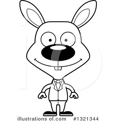 Royalty-Free (RF) Rabbit Clipart Illustration by Cory Thoman - Stock Sample #1321344